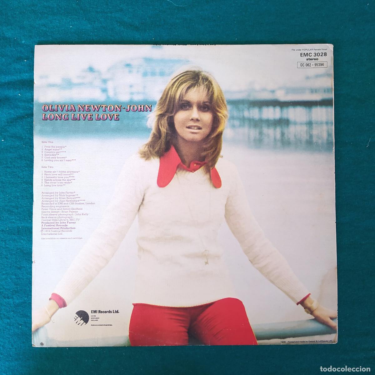 Discos de vinilo: Olivia Newton-John &ndash; Long Live Love - Foto 2