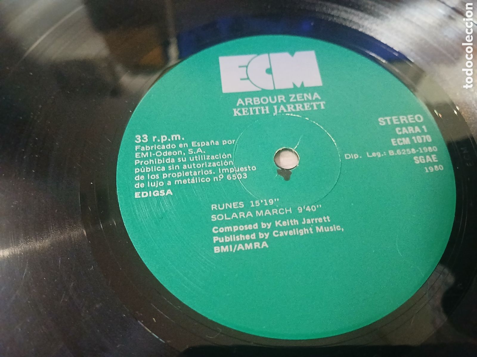 Discos de vinilo: KEITH JARRETT - ARBOUR ZENA - SPAIN / EDIGSA - L - - Foto 3