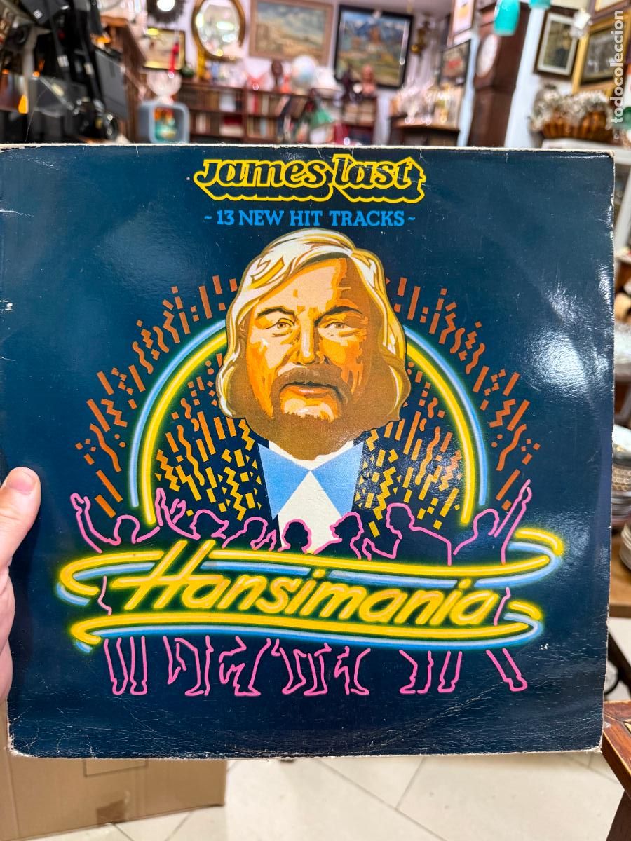 Discos de vinilo: LP HANSIMANIA - JAMES LAST - Foto 1