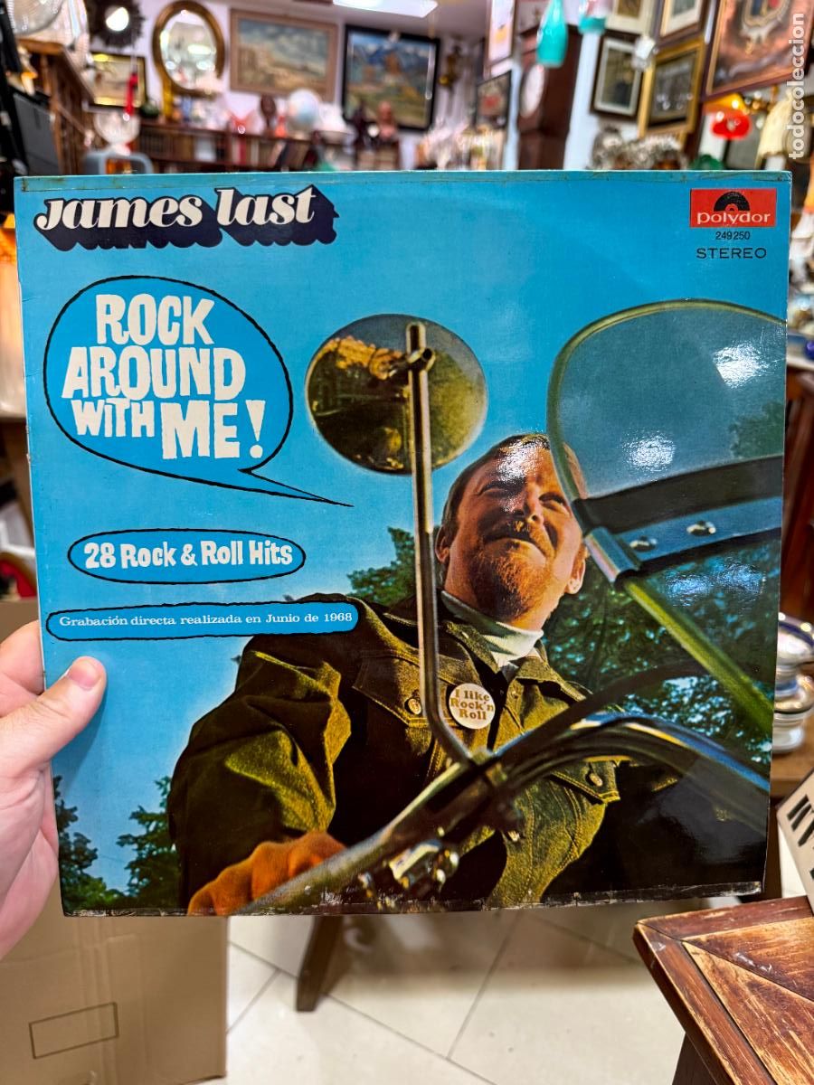 Discos de vinilo: LP JAMES LAST - ROCK AROUND WITH ME! - Foto 1