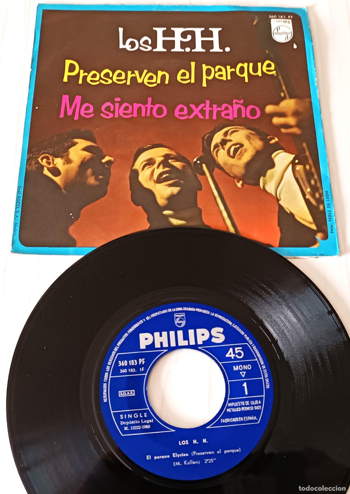Discos de vinilo: LOS H. H. - PRESERVEN EL PARQUE PHILIPS - 1968 - Foto 2