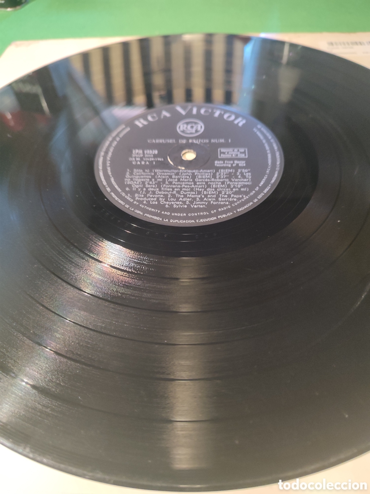 Discos de vinilo: Carrusel de &eacute;xitos N-1- Varios 1966 - Foto 3