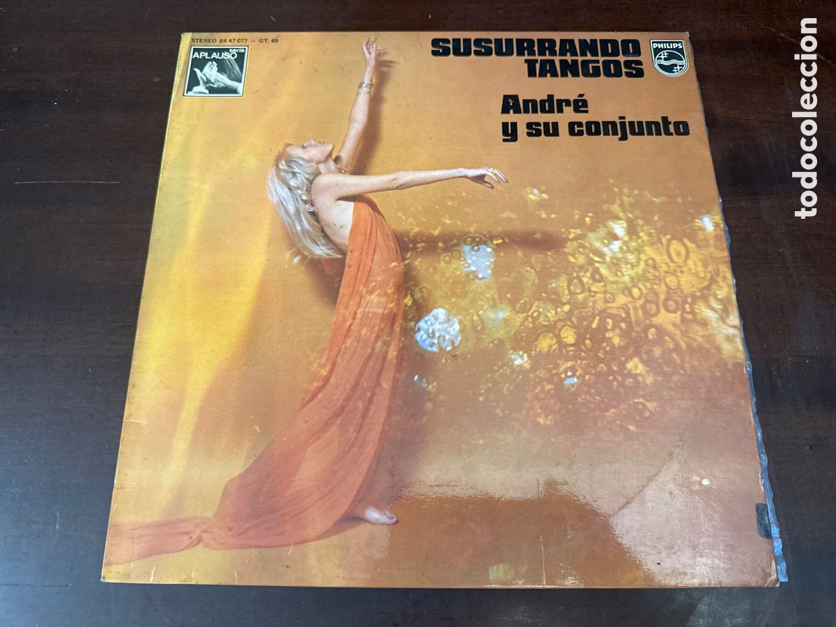 Discos de vinilo: LP - ANDRE Y SU CONJUNTO - SUSURRANDO TANGOS - Foto 7