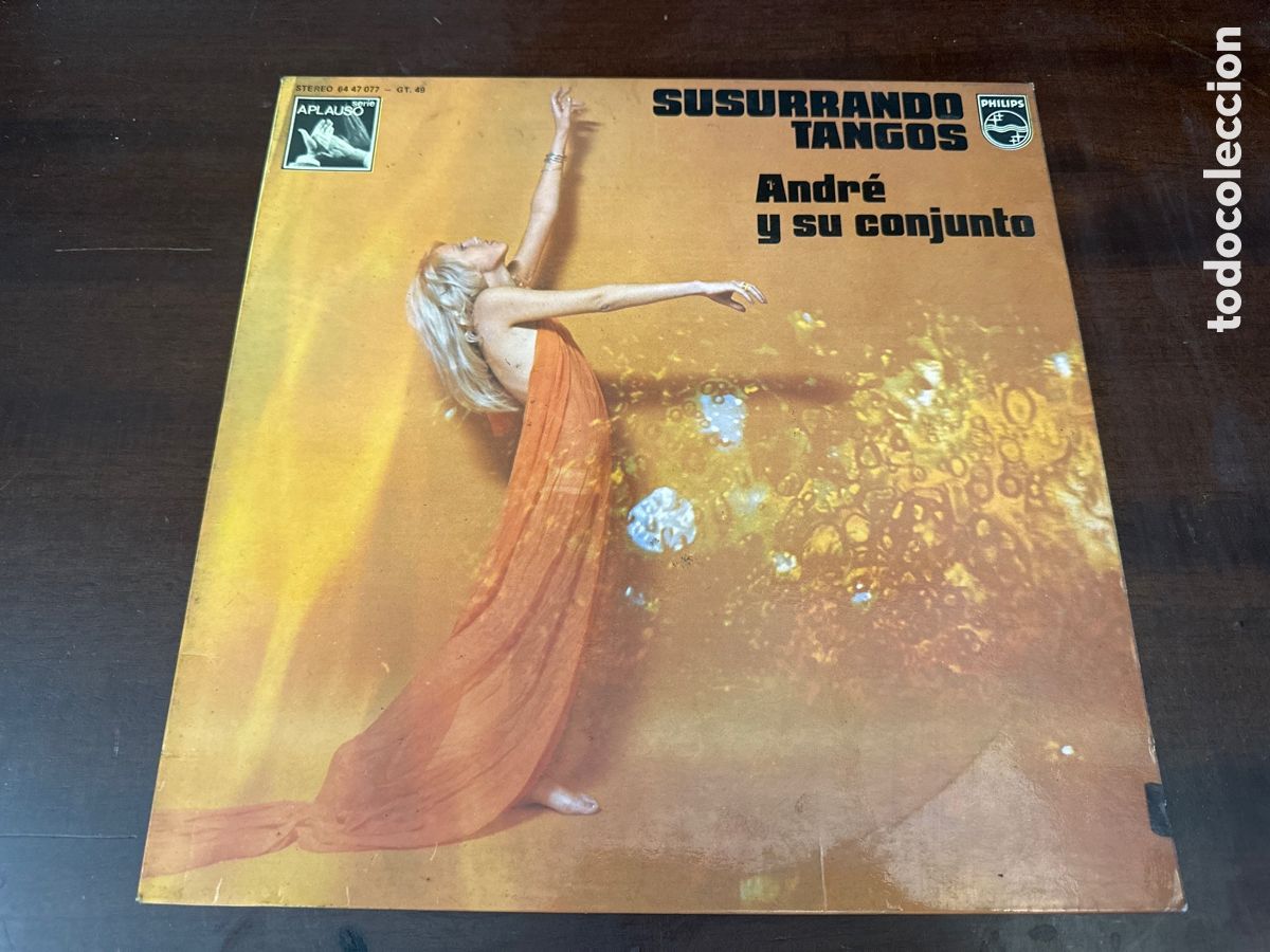 Discos de vinilo: LP - ANDRE Y SU CONJUNTO - SUSURRANDO TANGOS - Foto 1