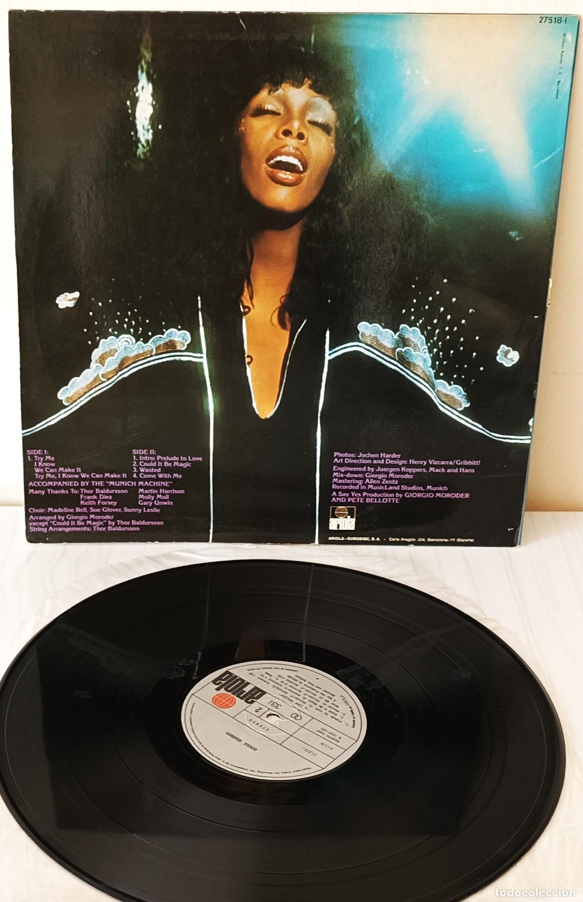 Discos de vinilo: DONNA SUMMER - A LOVE TRILOGY ARIOLA - 1976 - Foto 2