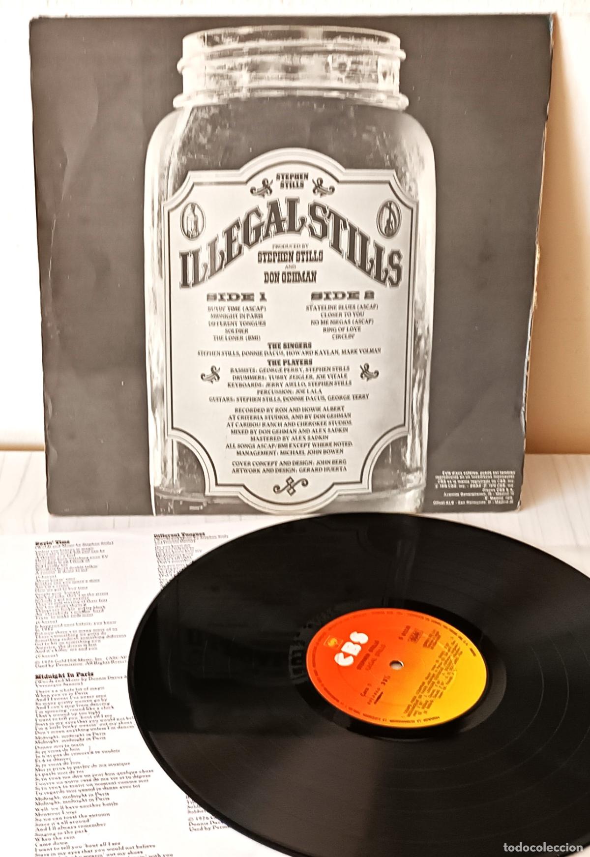 Discos de vinilo: STEPHEN STILLS - ILLEGAL STILLS CBS - 1976 - Foto 2