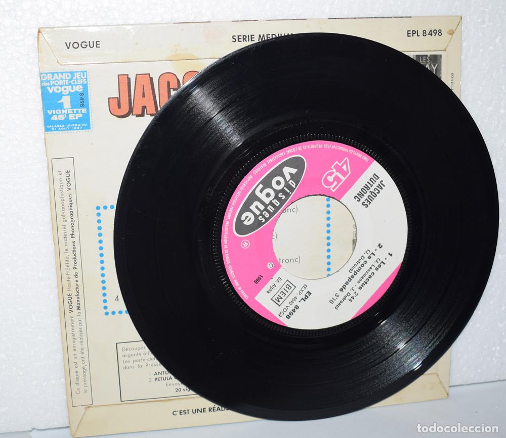Discos de vinilo: Jacques Dutronc &ndash; Les Cactus - EP VOGUE FRANCES 1966 - Foto 3