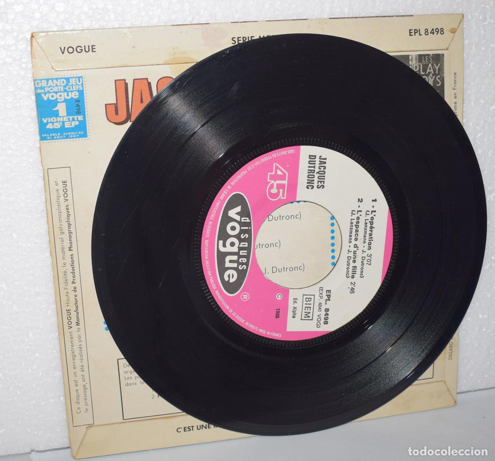 Discos de vinilo: Jacques Dutronc &ndash; Les Cactus - EP VOGUE FRANCES 1966 - Foto 4