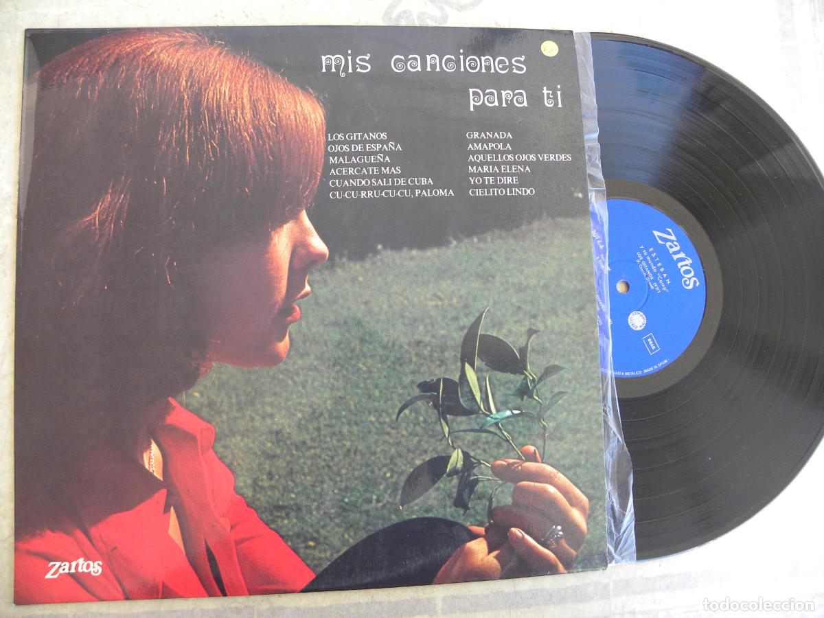 Discos de vinilo: ESTEBAN Y SU MUNDO CAMP-MIS CANCIONES PARA TI -LP 1974 ZARTOS -PEDIDO MINIMO 3 EUROS