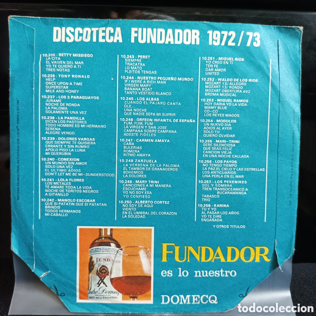 Discos de vinilo: Los Pekenikes - Sol Y Sombra 1972 - Foto 2