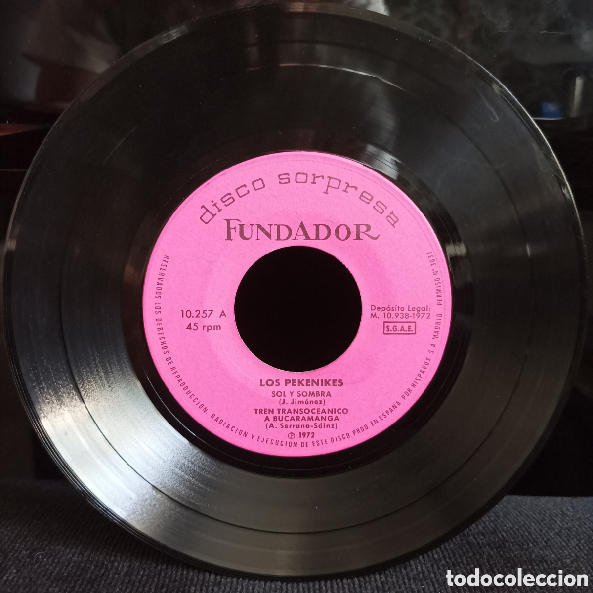 Discos de vinilo: Los Pekenikes - Sol Y Sombra 1972 - Foto 3