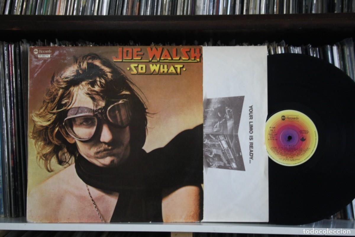 Discos de vinilo: JOE WALSH. SO WHAT, ABC RECORD 1977 - Foto 1