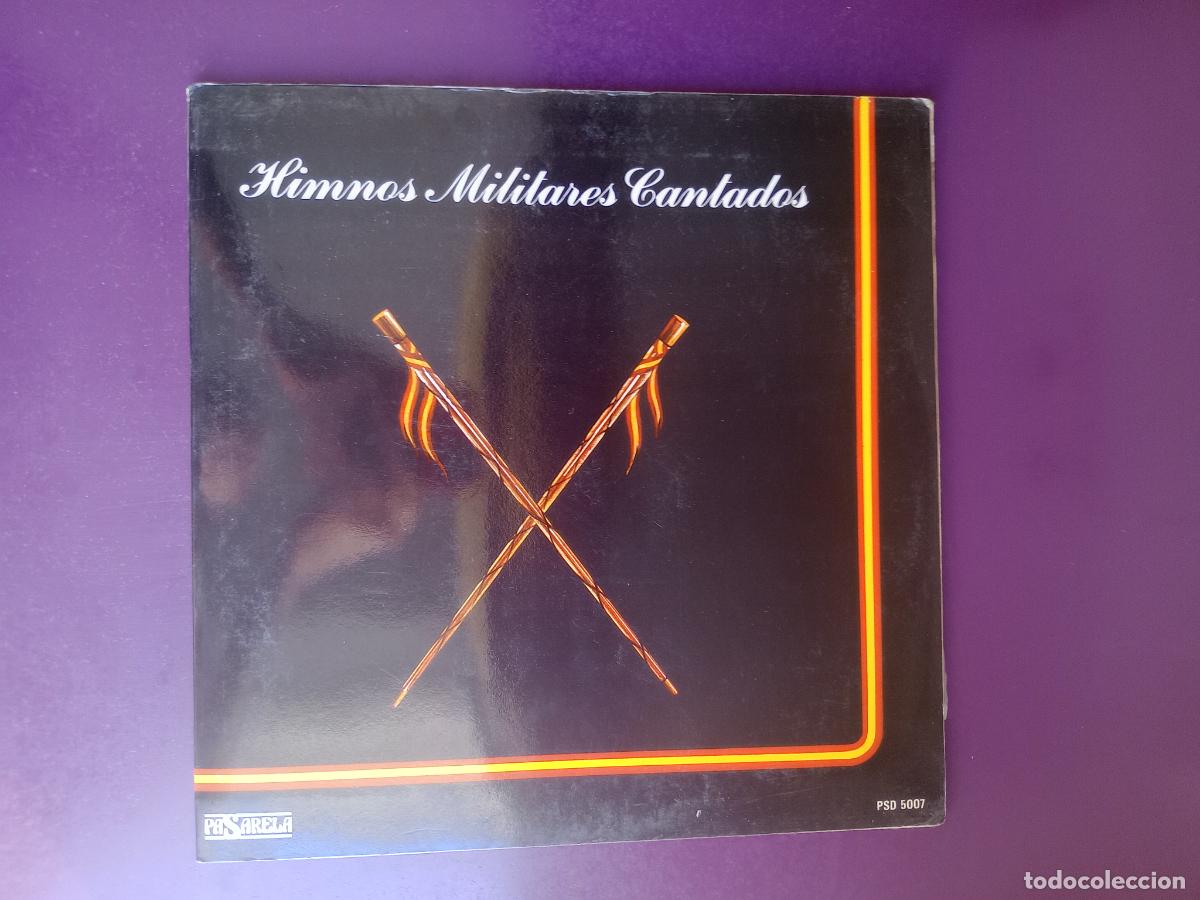 Disques de vinyle: Coral Academia M&uacute;sica de SAF Algeciras &ndash; Himnos Militares Cantados - LP PASARELA 1983 MILITAR