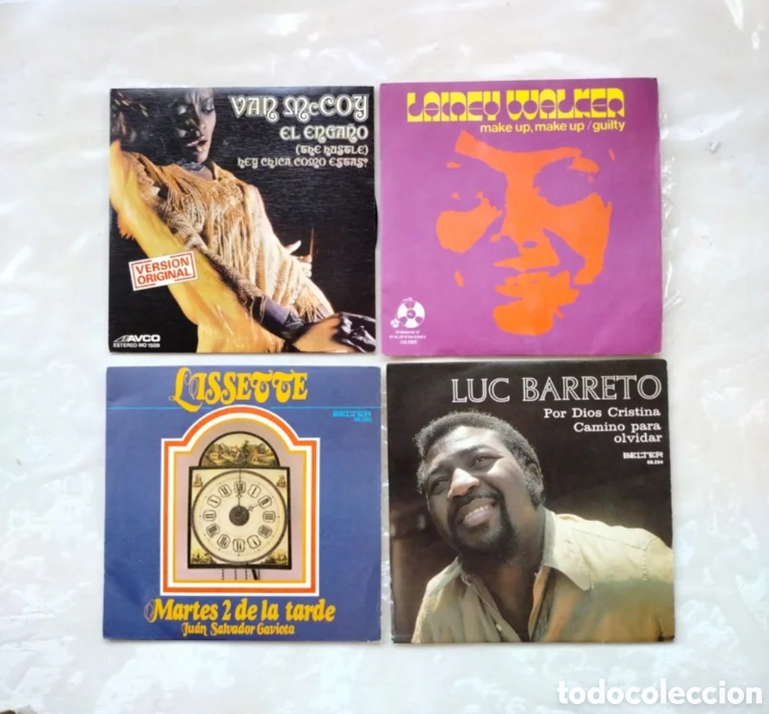 Discos de vinilo: Lote Singles A&ntilde;os 70 - Foto 2