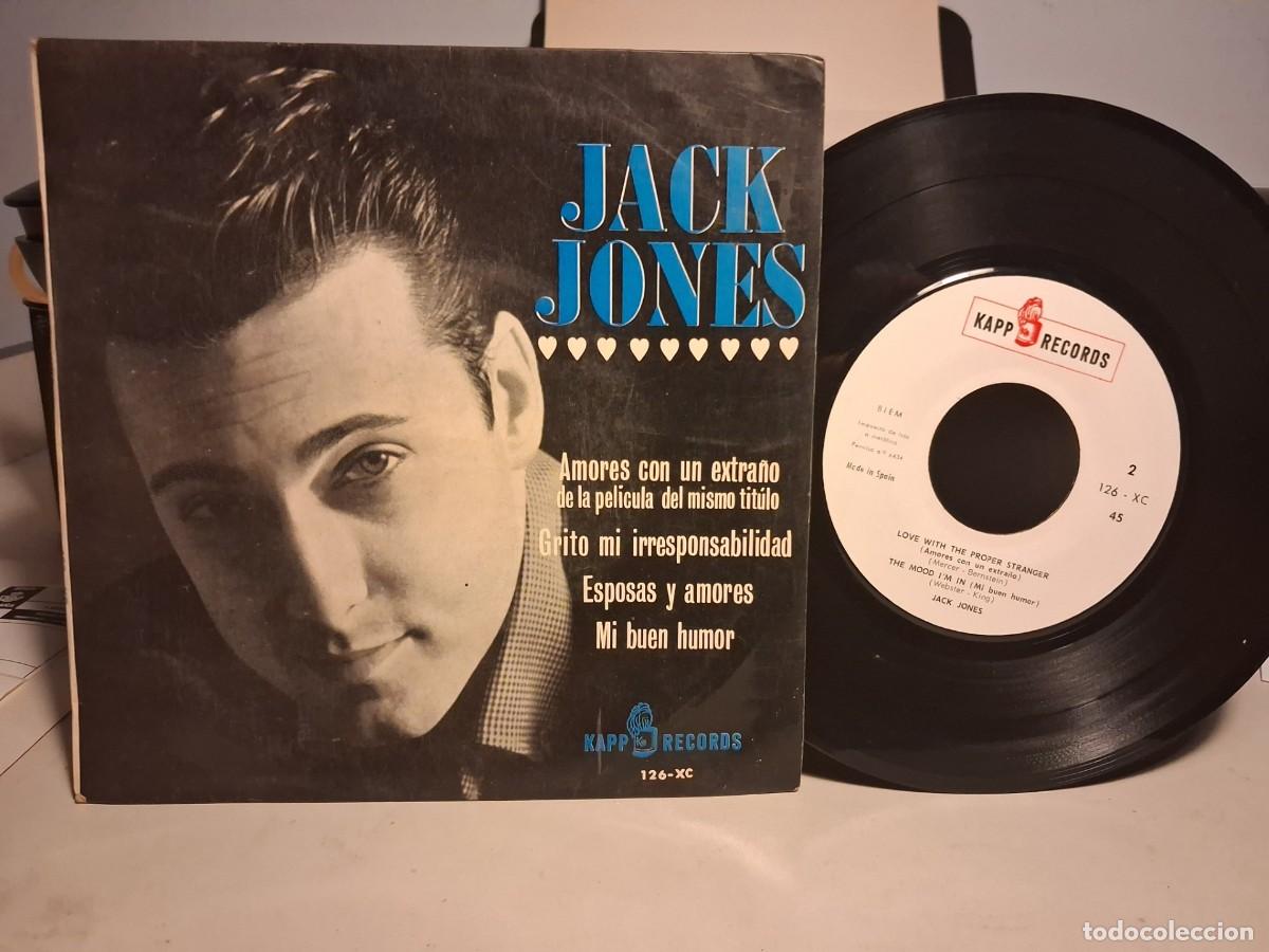Discos de vinilo: EP JACK JONES : CALL ME IRRESPONSIBLE + 3 - Foto 1