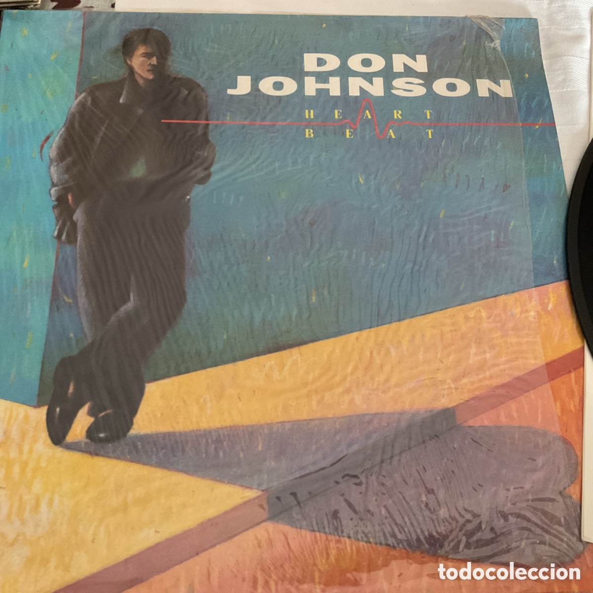 Discos de vinilo: LP Don Johson HEARTBEAT - Foto 1