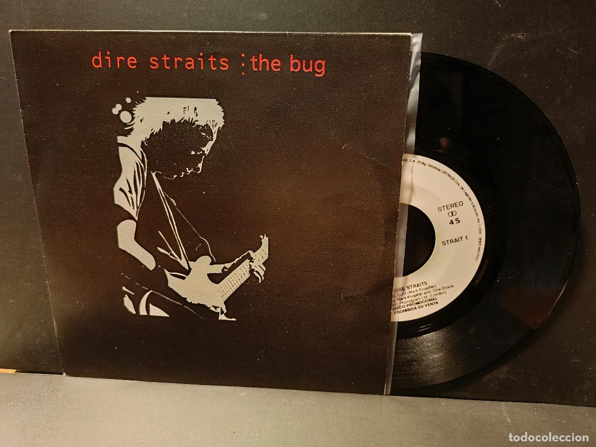Discos de vinilo: DIRE STRAITS THE BUG SINGLE SPAIN 1992 PEPETO TOP - Foto 1