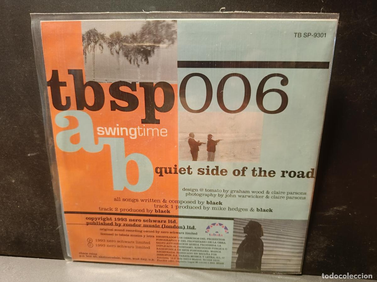Discos de vinilo: BLACK SWINGTIME SINGLE SPAIN 1993 PEPETO TOP - Foto 2