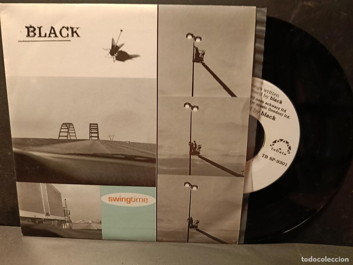 Discos de vinilo: BLACK SWINGTIME SINGLE SPAIN 1993 PEPETO TOP - Foto 1