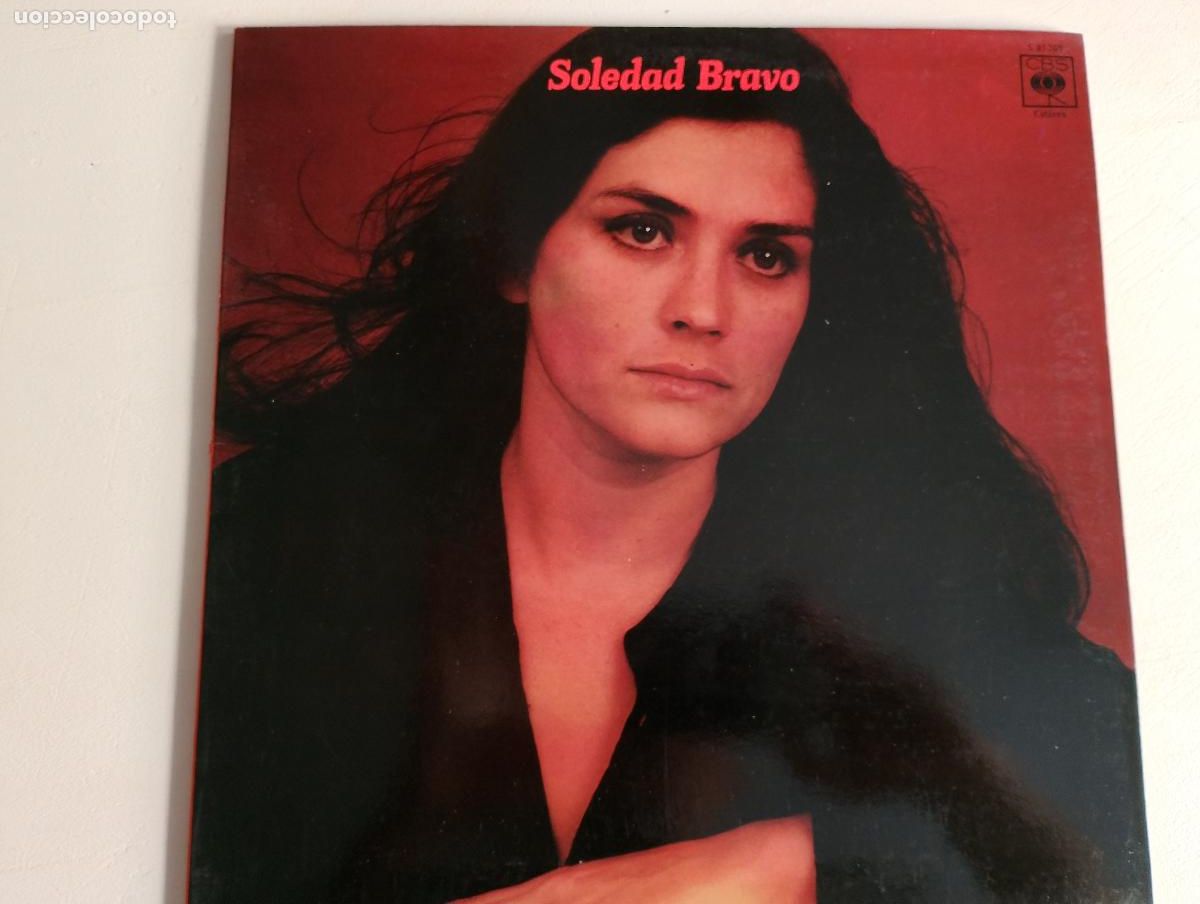 Discos de vinilo: Soledad Bravo &lrm;&ndash; Soledad Bravo ed espa&ntilde;ola 1976 - Foto 1