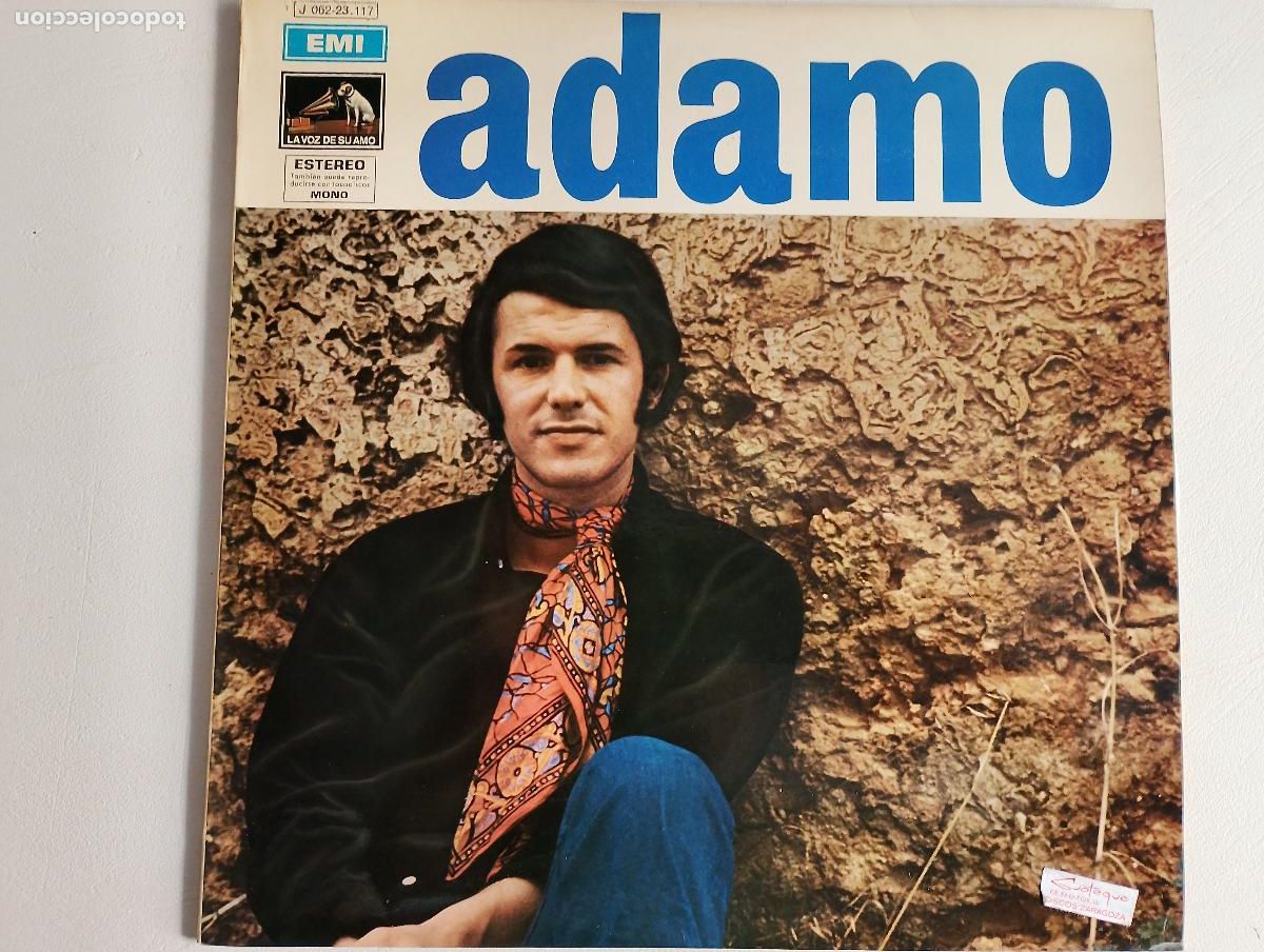Discos de vinilo: Adamo &lrm;&ndash; Adamo 1969 ed espa&ntilde;ola - Foto 1