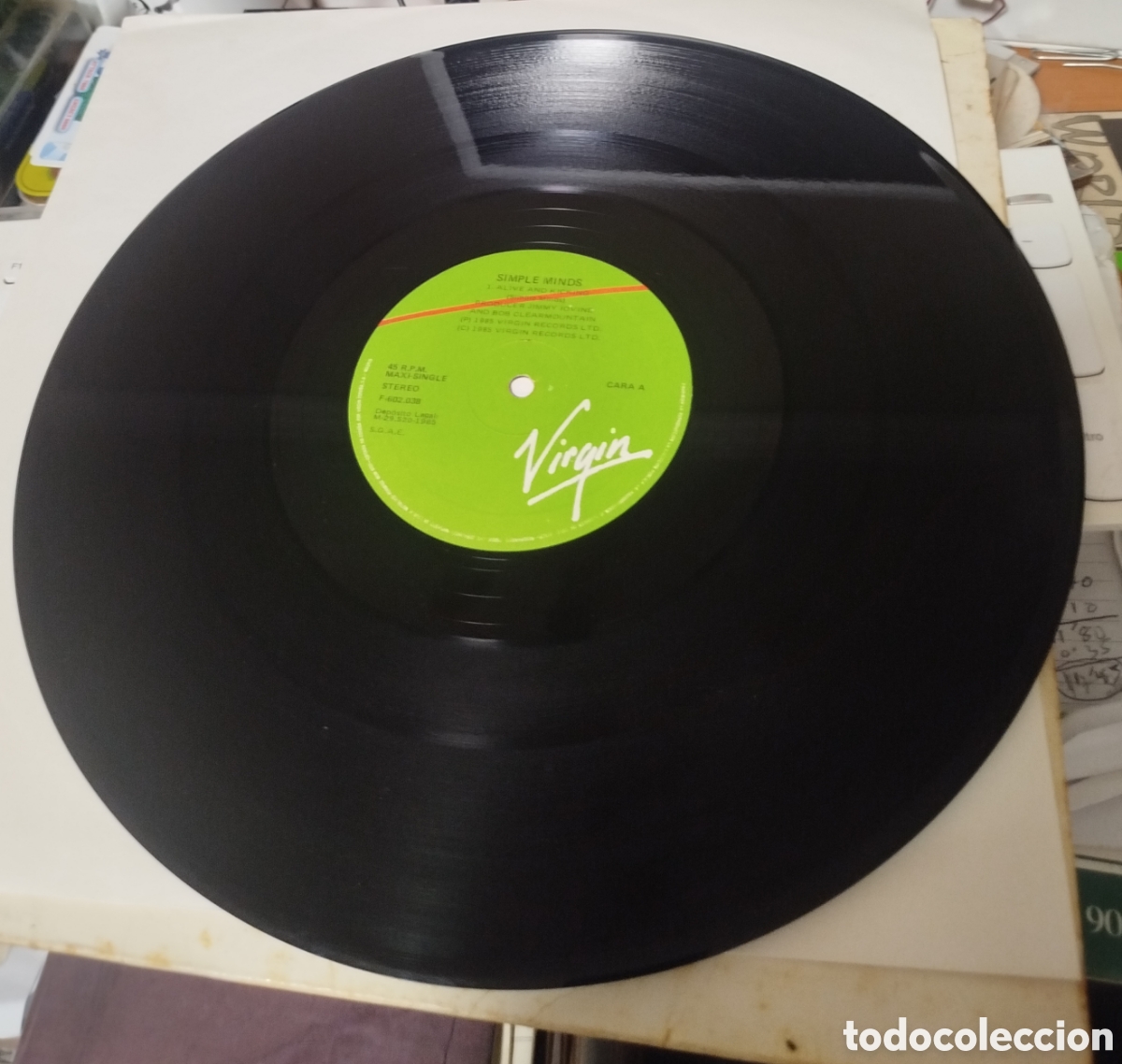 Discos de vinilo: Simple minds - Alive & Kicking - Foto 3