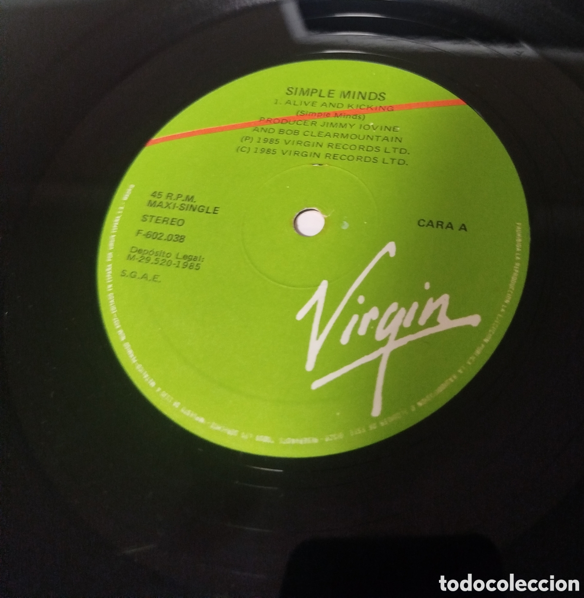 Discos de vinilo: Simple minds - Alive & Kicking - Foto 4