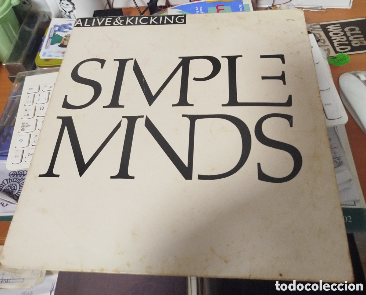Discos de vinilo: Simple minds - Alive & Kicking - Foto 1