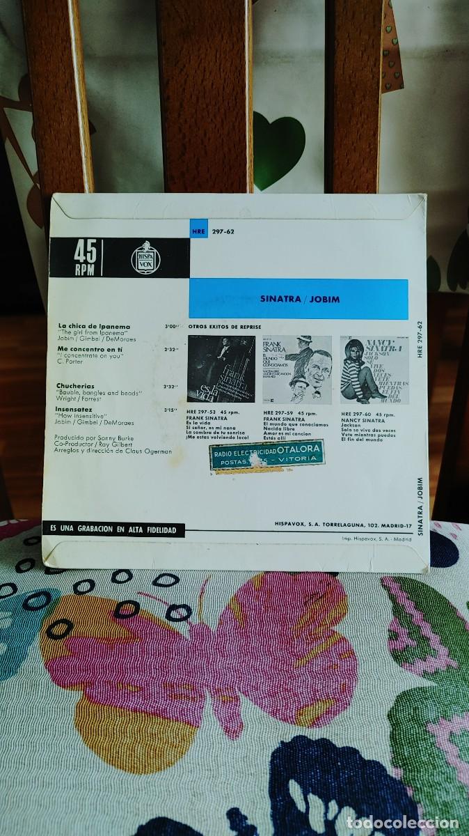 Discos de vinilo: FRANK SINATRA-EP LA CHICA DE IPANEMA +3 - Foto 2