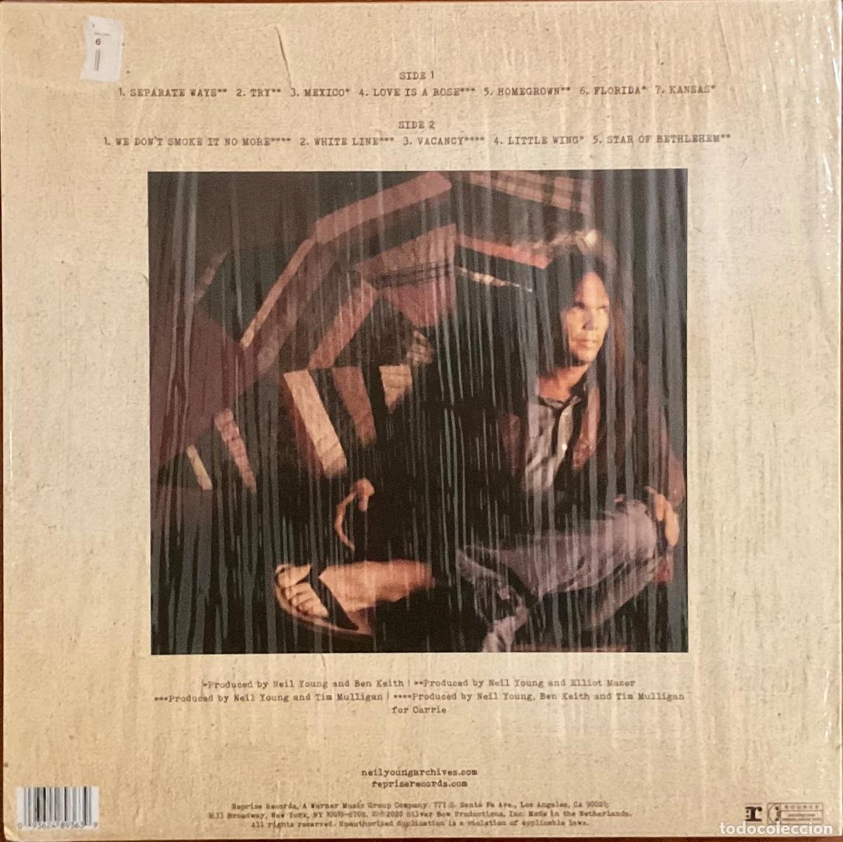 Discos de vinilo: NEIL YOUNG - HOMEGROWN - Foto 2