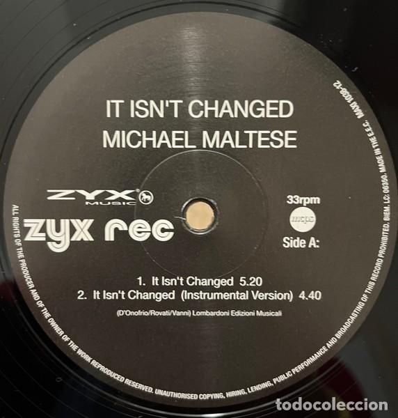 Discos de vinilo: Michael Maltese &ndash; It Isnt Changed-MAXI SINGLE-GERMANY-2020-COPIA NUEVA - Foto 3