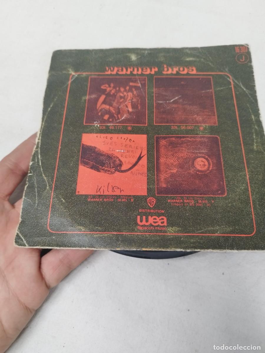 Discos de vinilo: Alice Cooper &ndash; Billion Dollars Babies. Single vinilo 7&rdquo;. - Foto 3