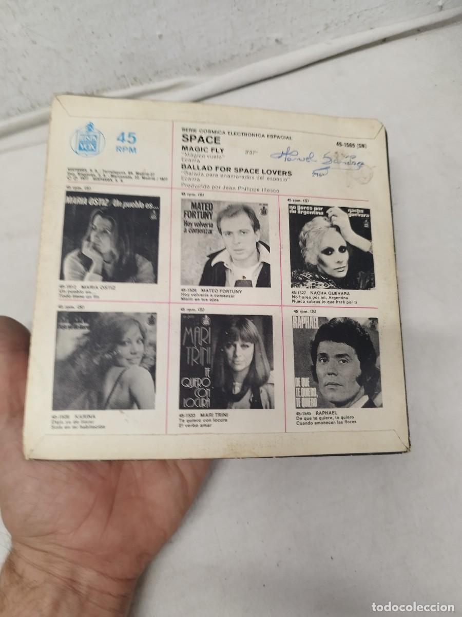 Discos de vinilo: Space &ndash; Magic Fly. Single vinilo 7&rdquo;. - Foto 2