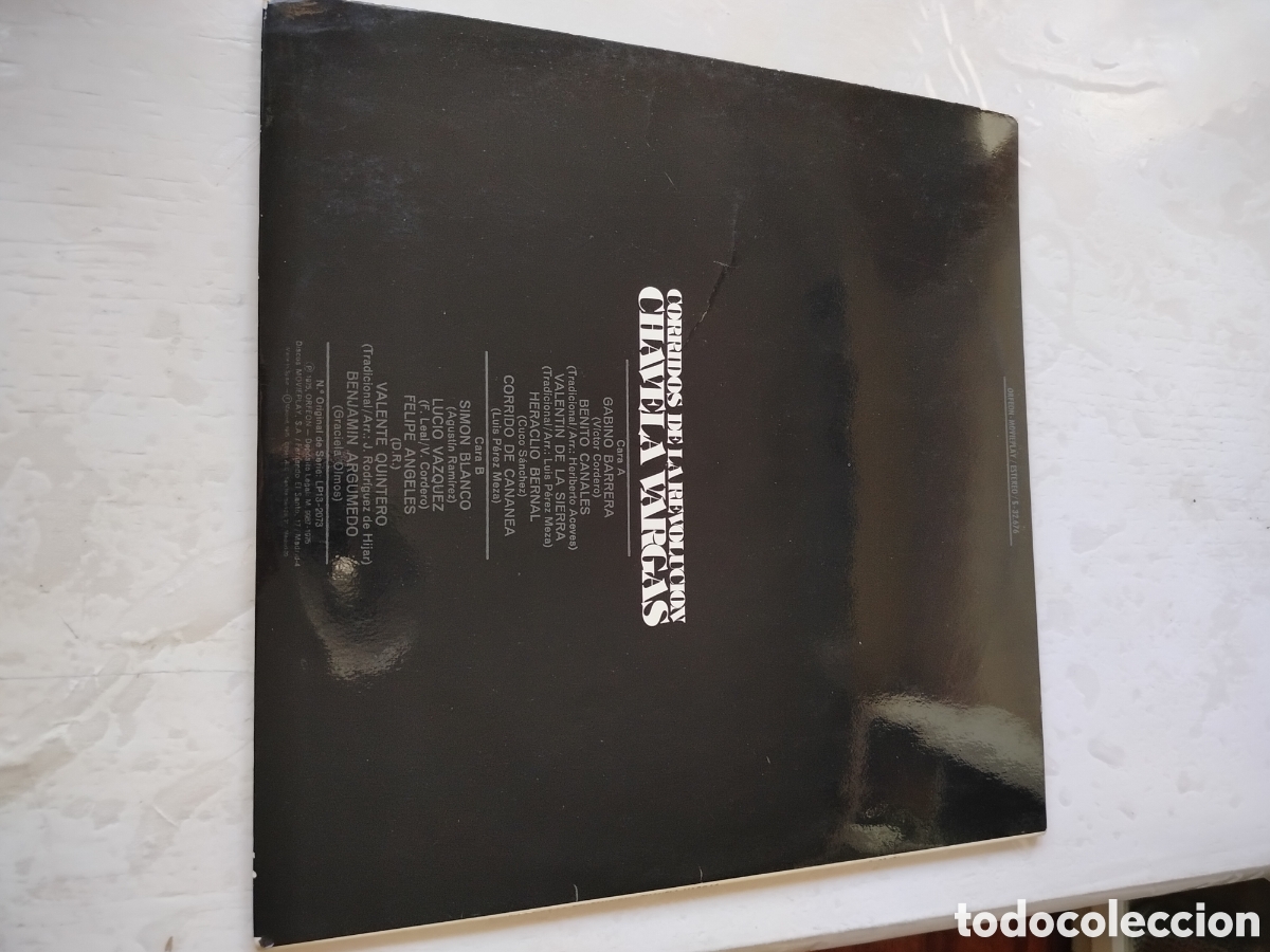 Discos de vinilo: Chavela Vargas Corridos - Foto 2