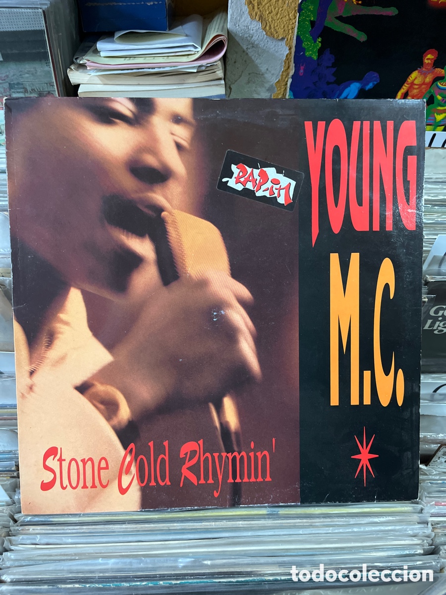 Discos de vinilo: young mc stone cold rhymin - Foto 1