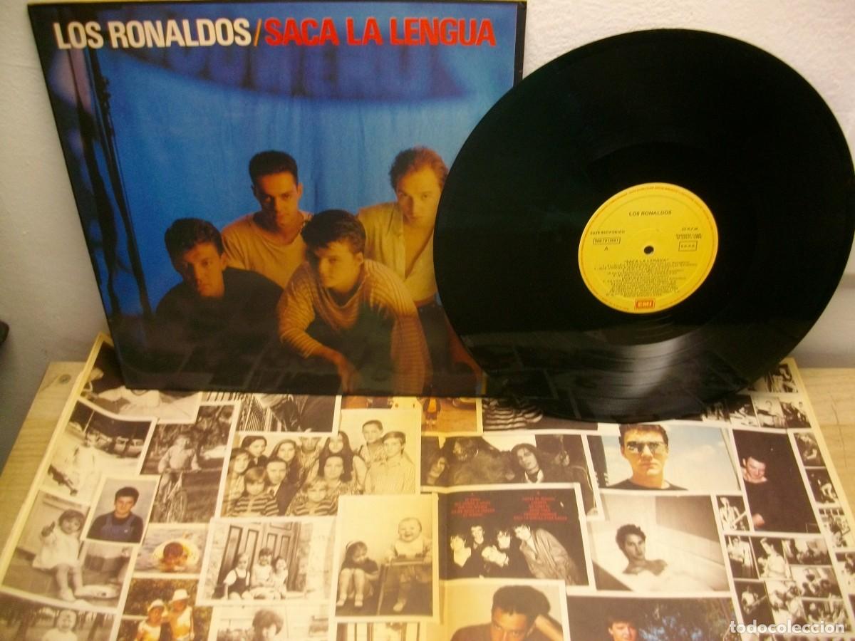 Discos de vinilo: LOS RONALDOS - SACA LA LENGUA LP - Foto 1