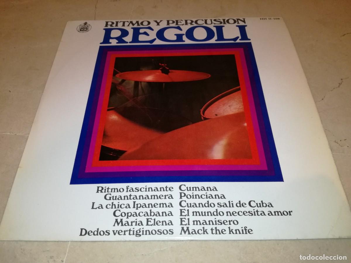 Discos de vinilo: REGOLI-RITMO Y PERCUSION-ORIGINAL ESPA&Ntilde;OL 1968 - Foto 1