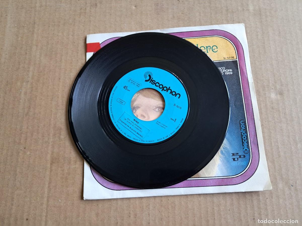 Discos de vinilo: MINA - NON CREDERE SINGLE 1969 EDICION ESPA&Ntilde;OLA - Foto 2