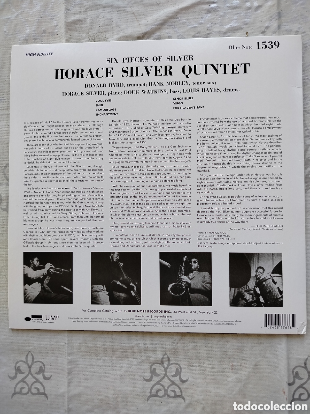 Discos de vinilo: Horace Silver Quintet - Foto 2