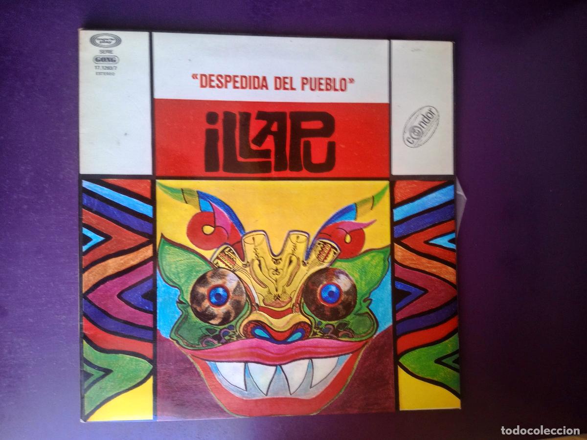 Disques de vinyle: Illapu &lrm;&ndash; Despedida Del Pueblo . LP MOVIEPLAY GONG 1978 - NUEVO FOLK QUECHUA, SIN USO