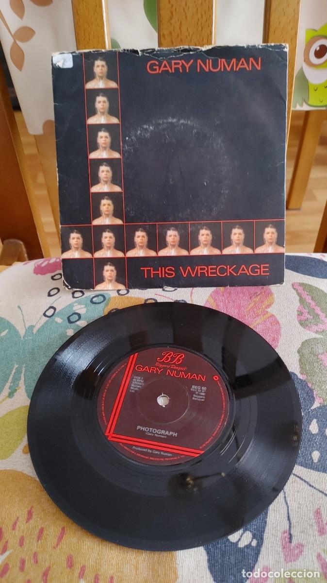 Discos de vinilo: GARY NUMAN-SINGLE THIS WRECKAGE - Foto 1