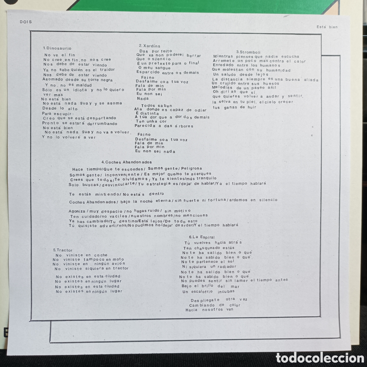 Discos de vinilo: Dois - Est&aacute; Bien 2017 - Foto 3