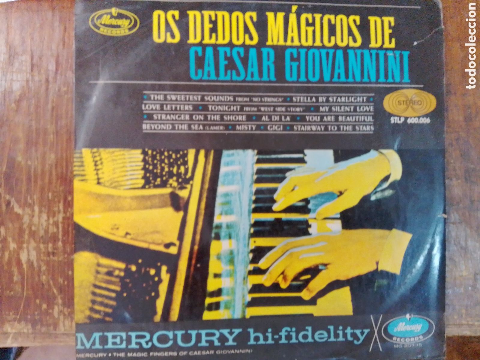Discos de vinilo: OS DEDOS MAGICOS DE CAESAR GIOVANNINI. MERCURY. - Foto 1