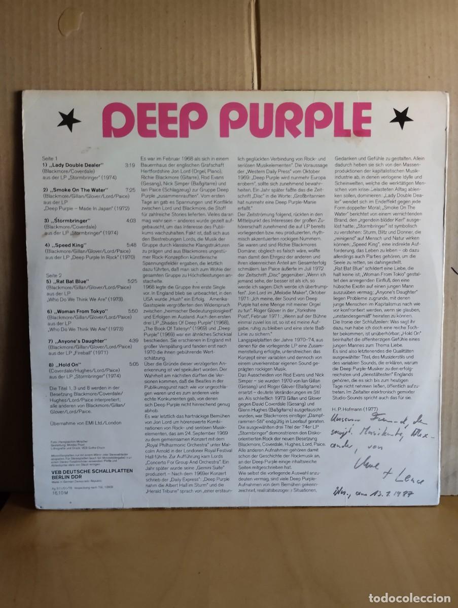 Discos de vinilo: DEEP PURPLE ----- DEEP PURPLE - Foto 2