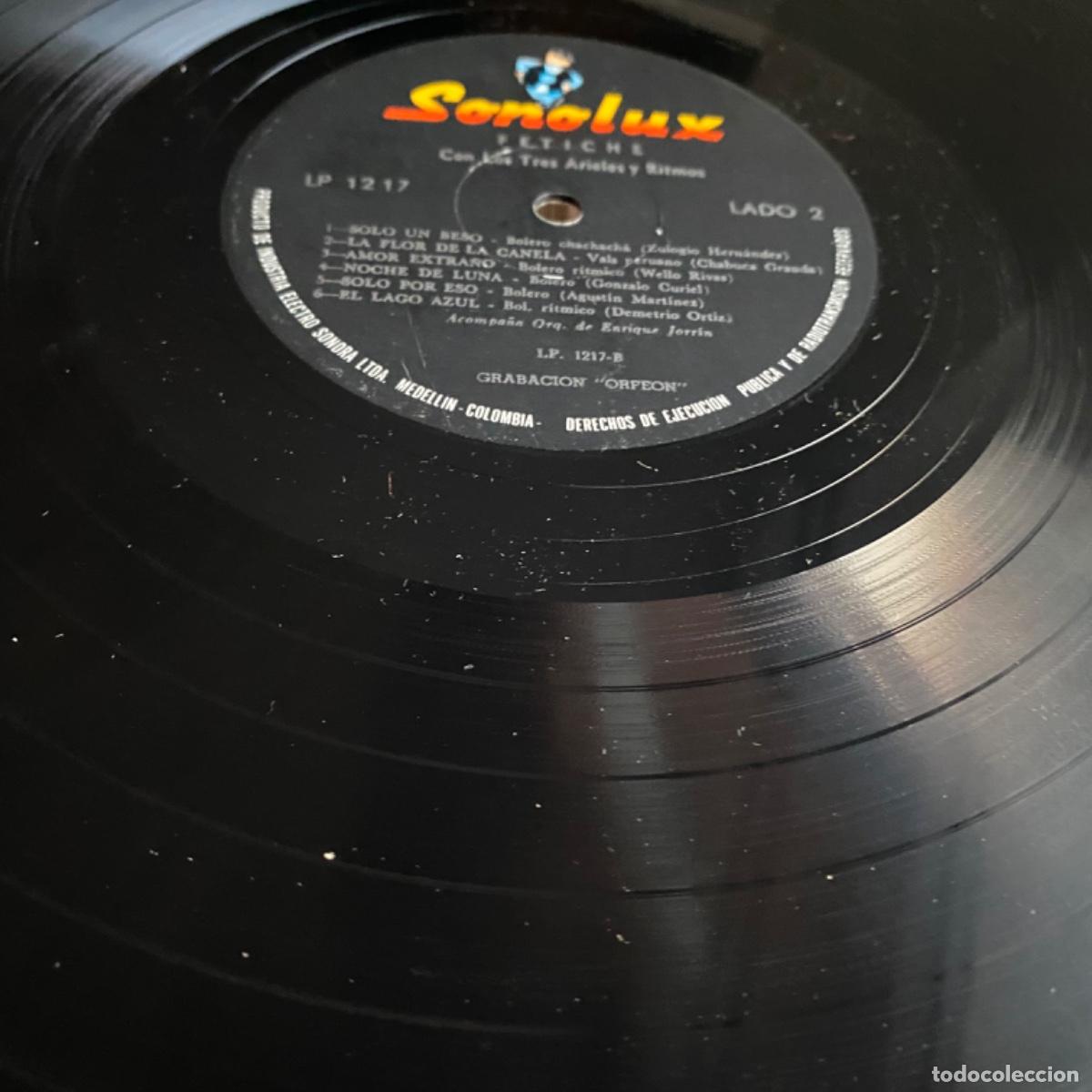Discos de vinilo: FETICHE LA VOZ ARRULLADORA DEL PERU - Foto 6