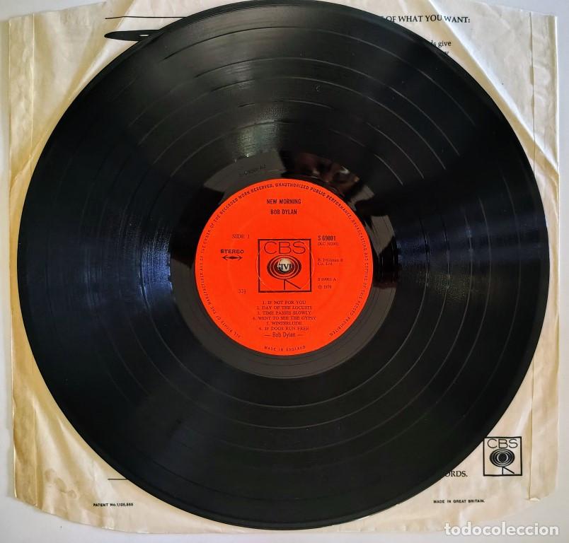 Discos de vinilo: Bob Dylan. New Morning. CBS 69001, UK 1970 LP - Foto 4