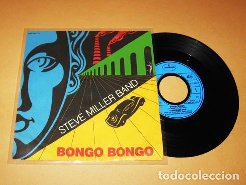 Discos de vinilo: STEVE MILLER BAND - BONGO BONGO - SINGLE - 1985 - Foto 1