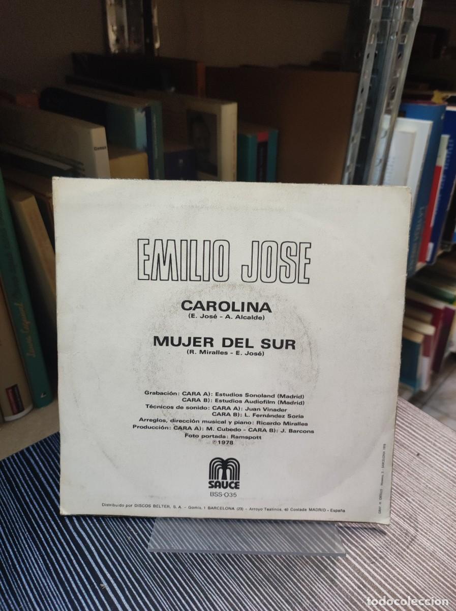 Discos de vinilo: Emilio Jos&eacute; &ndash; Carolina - Foto 2
