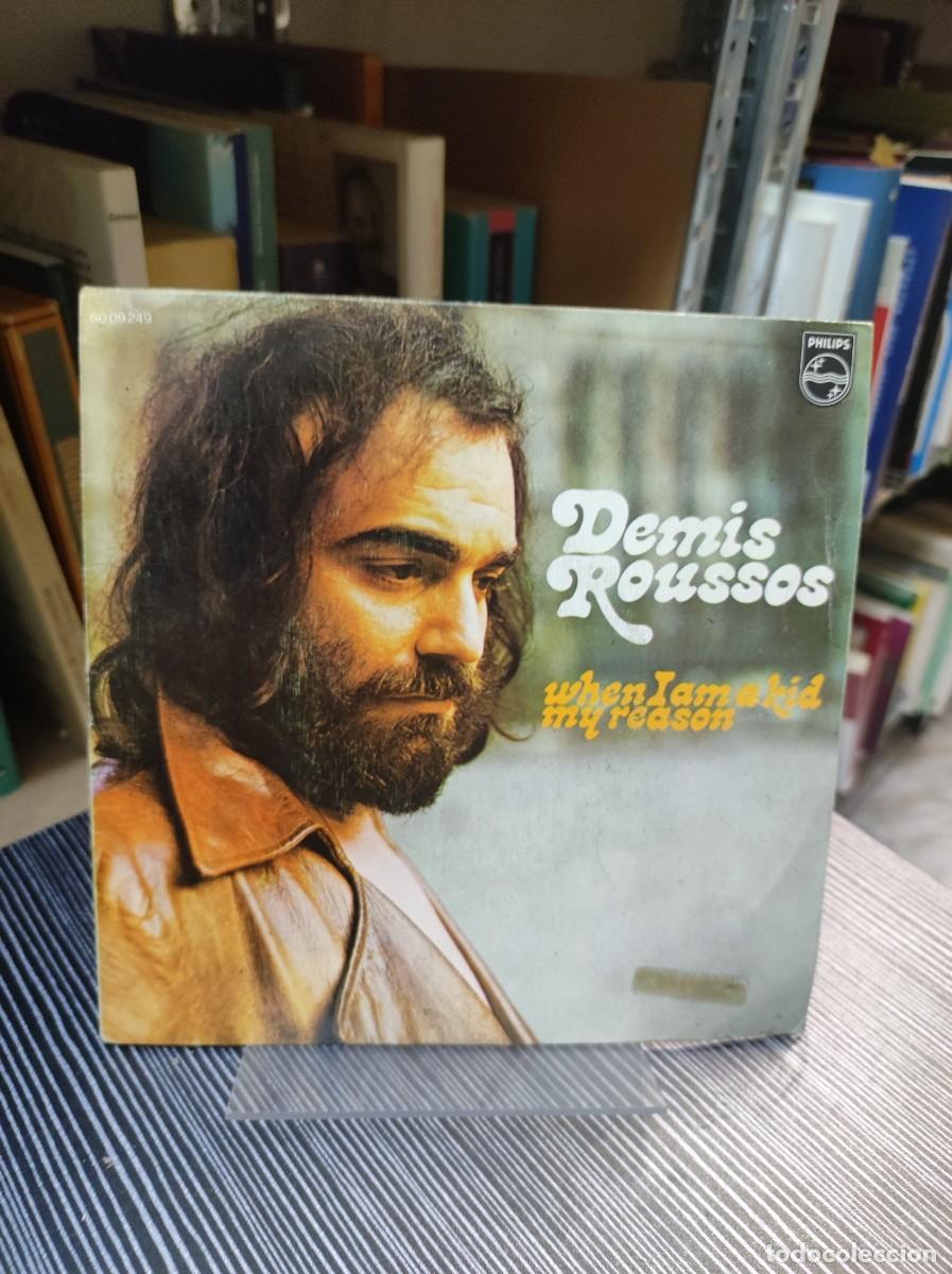 Discos de vinilo: Demis Roussos &ndash; When I Am A Kid / My Reason - Foto 1