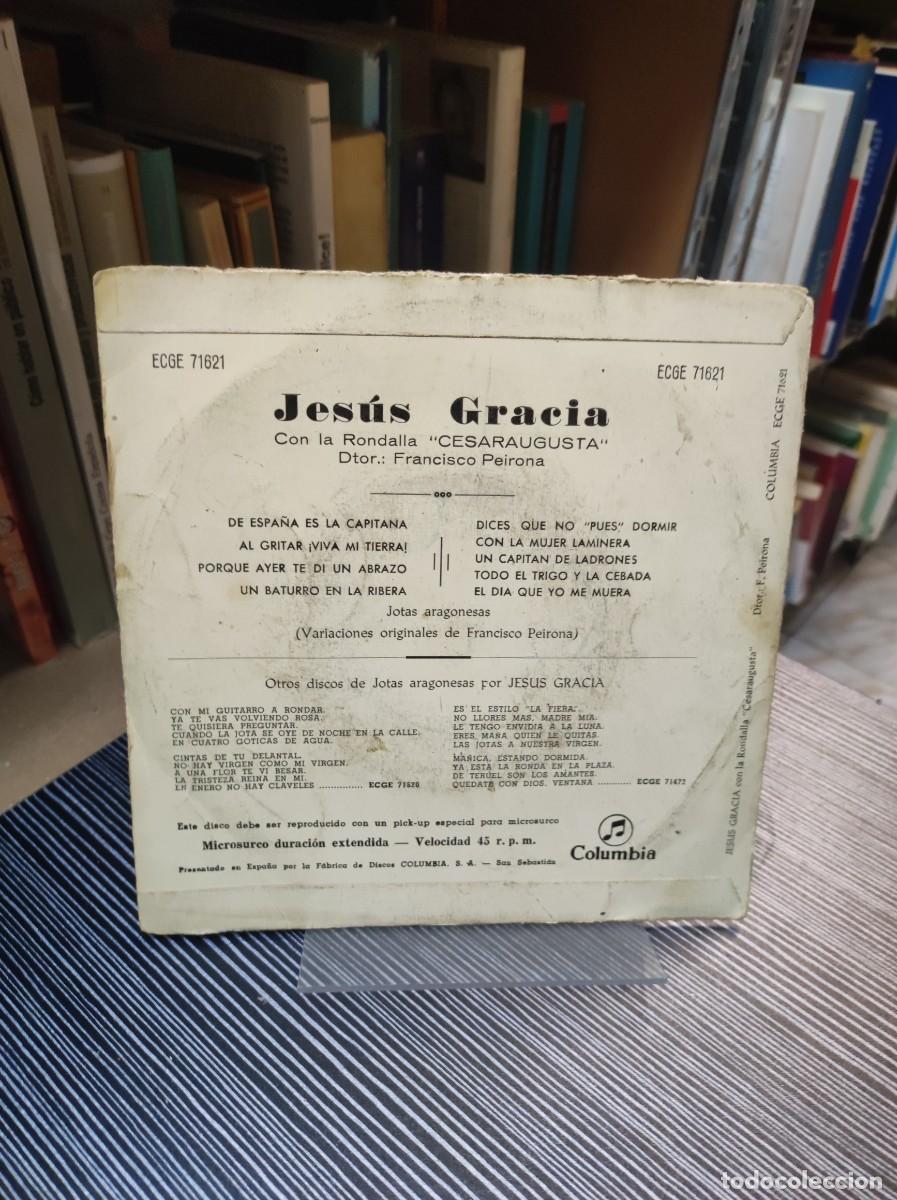 Discos de vinilo: JESUS GRACIA CESARAUGUSTA FRANCISCO PEIRONA - Foto 2